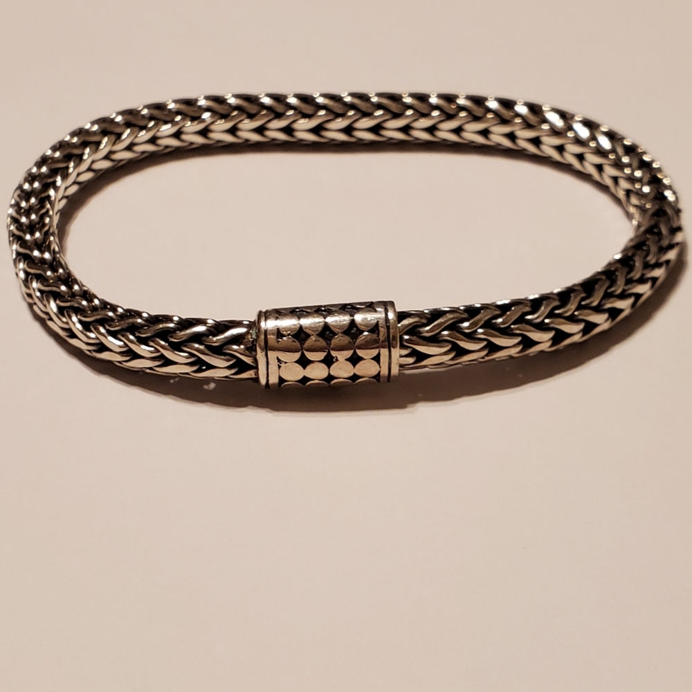 Sterling Silver Braided Bracelet